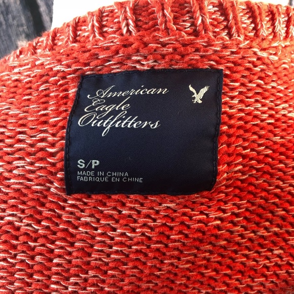 American Eagle Outfitters Vibrant Red Scoop Neck Sweater - Picture 6 of 7